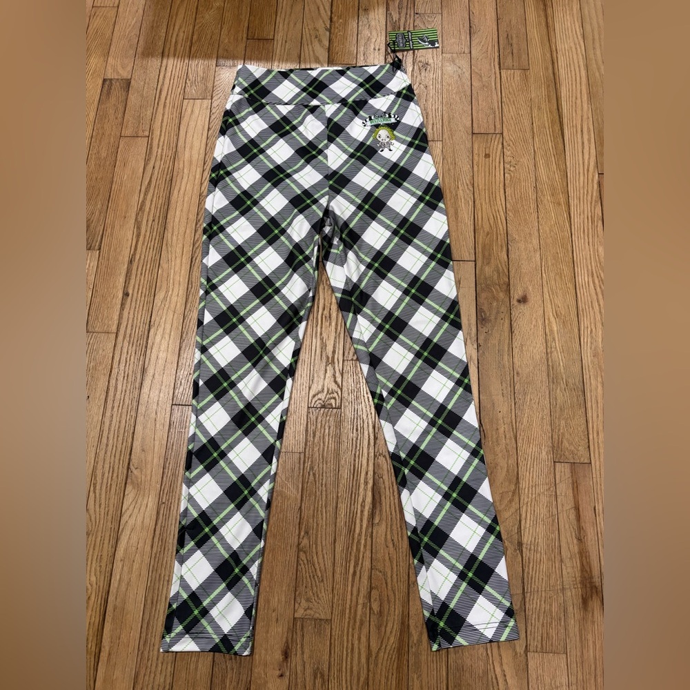 Beetle juice unique vintage nwt plaid pants medium